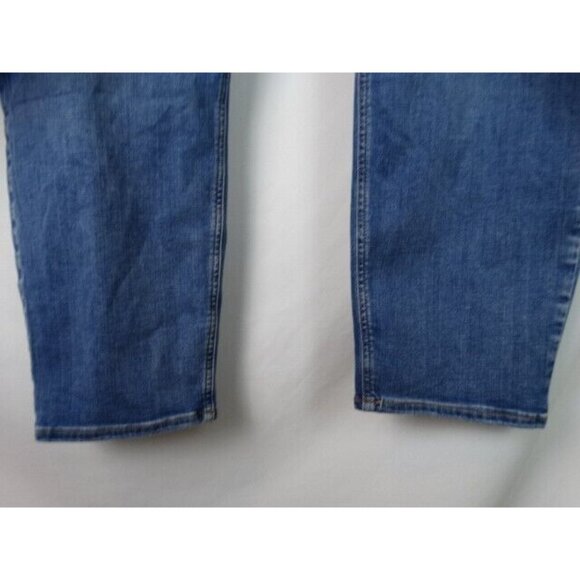 ASOS Women's Jeans Plus Size 22 UK 26 Blue Straight Denim Jean Pants - Picture 4 of 8